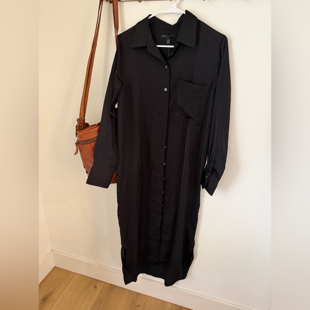Banana Republic Black Maxi Dress